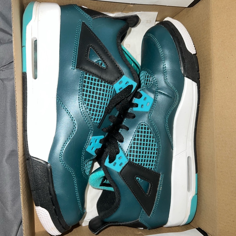 Jordan 4 30th anniversary Teal
